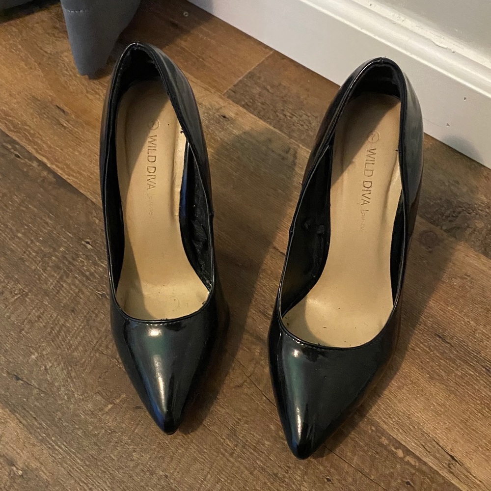 Black heels